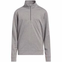 Adidas 2022 Boys Heather Quarter Zip Pullover