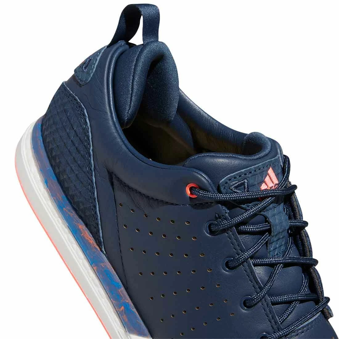 Adidas Flopshot Golf Shoes Crew Navy/Blue Rush/Turbo - Image 6