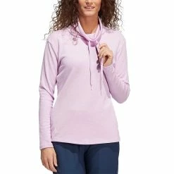 Adidas FW22 Women's Melange High Mock Pullover