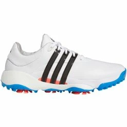 Adidas Tour360 Infinity Golf Shoes White/Black/Blue Rush