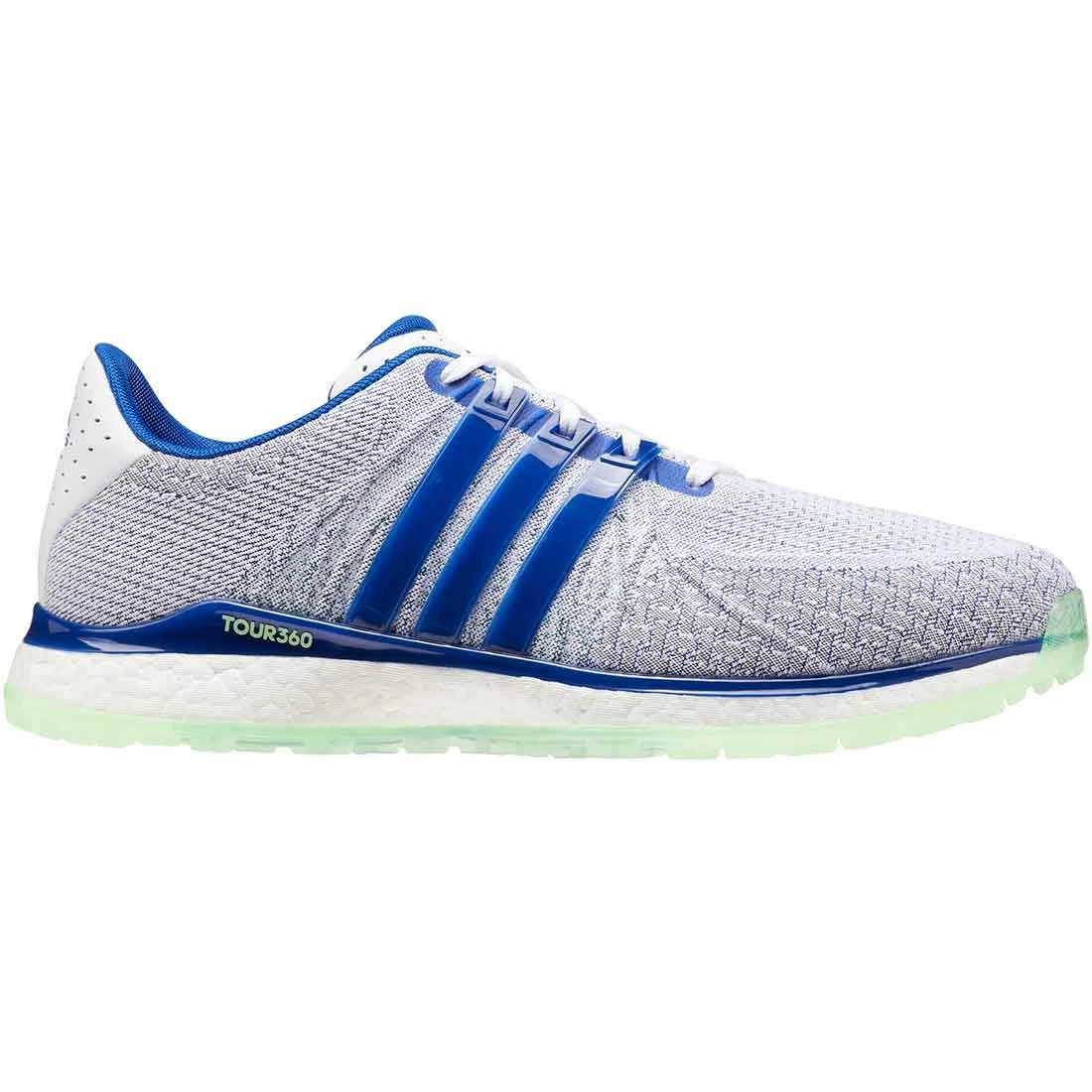 Adidas Tour360 XT-SL Textile Golf Shoes White/Royal/Mint
