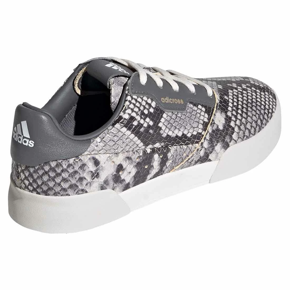 Adidas Women's AdiCross Retro Golf Shoes Chai White/Grey Four - Image 4