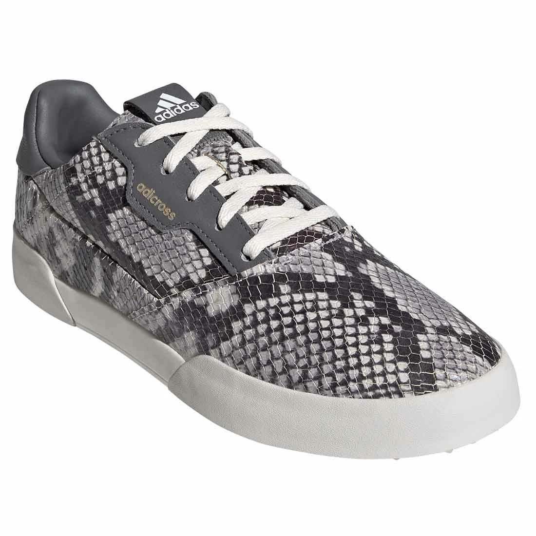 Adidas Women's AdiCross Retro Golf Shoes Chai White/Grey Four - Image 3