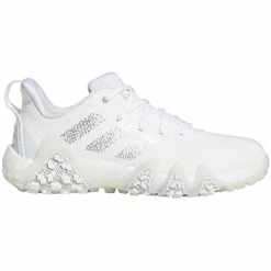 Adidas Women's Codechaos 22 Golf Shoes White/Silver/Clear Pink