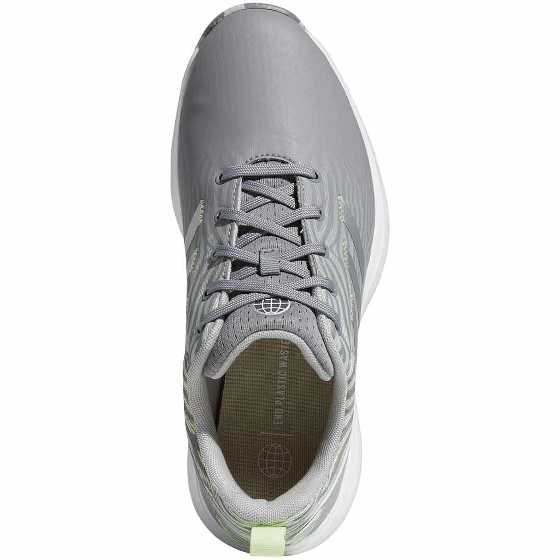 Adidas Women's S2G Spikeless Golf Shoes Grey Three/Silver/Pulse Lime - Image 5