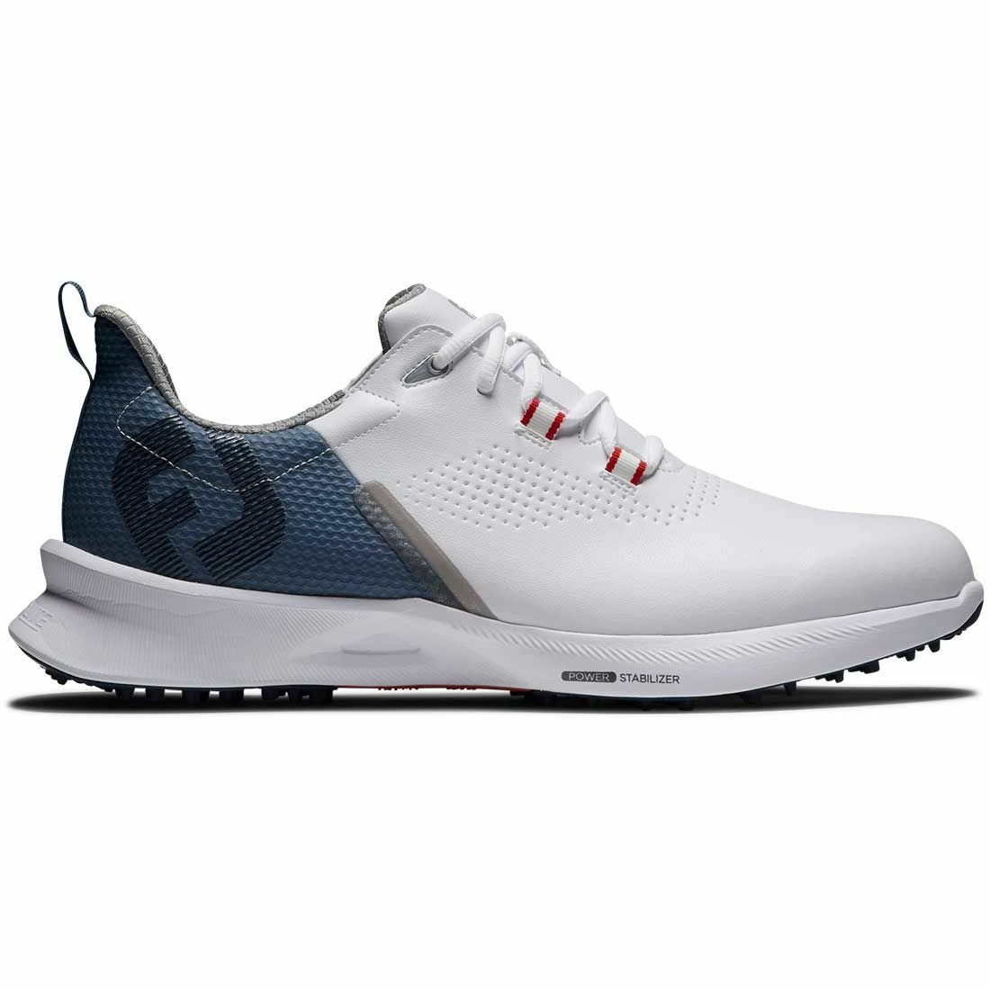 FootJoy FJ Fuel Golf Shoes White/Blue Fog/Red