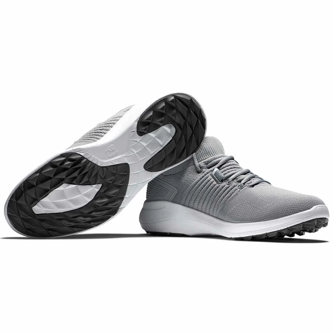 FootJoy Flex XP Golf Shoes Grey Knit - Image 5