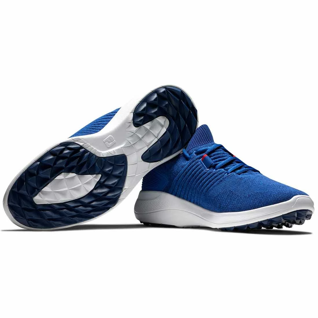 FootJoy Flex XP Golf Shoes Navy Knit - Image 5