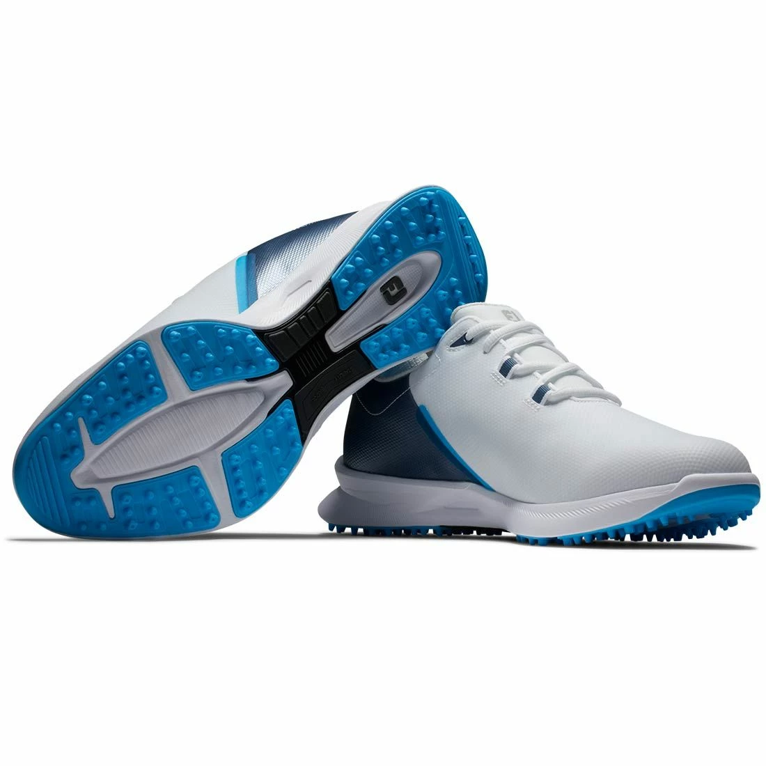 FootJoy Fuel Sport Golf Shoes White/Blue - Image 5