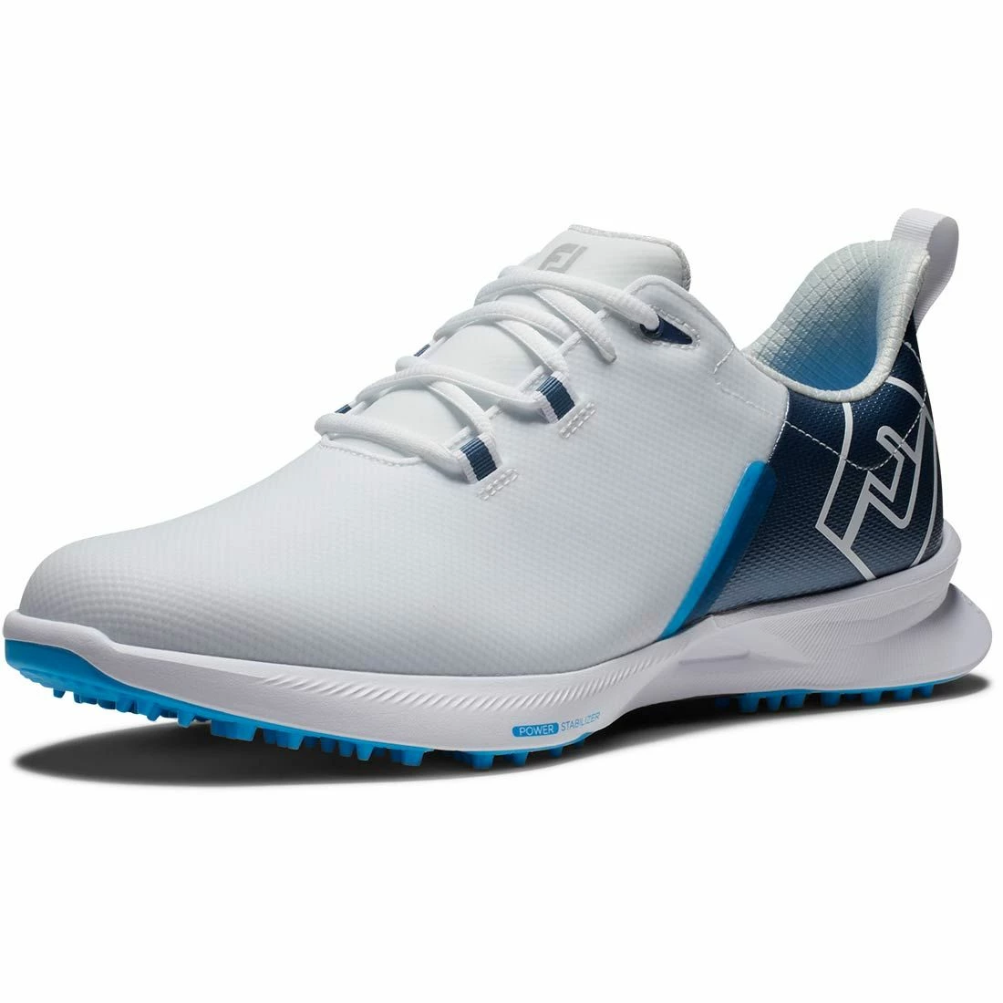 FootJoy Fuel Sport Golf Shoes White/Blue - Image 3