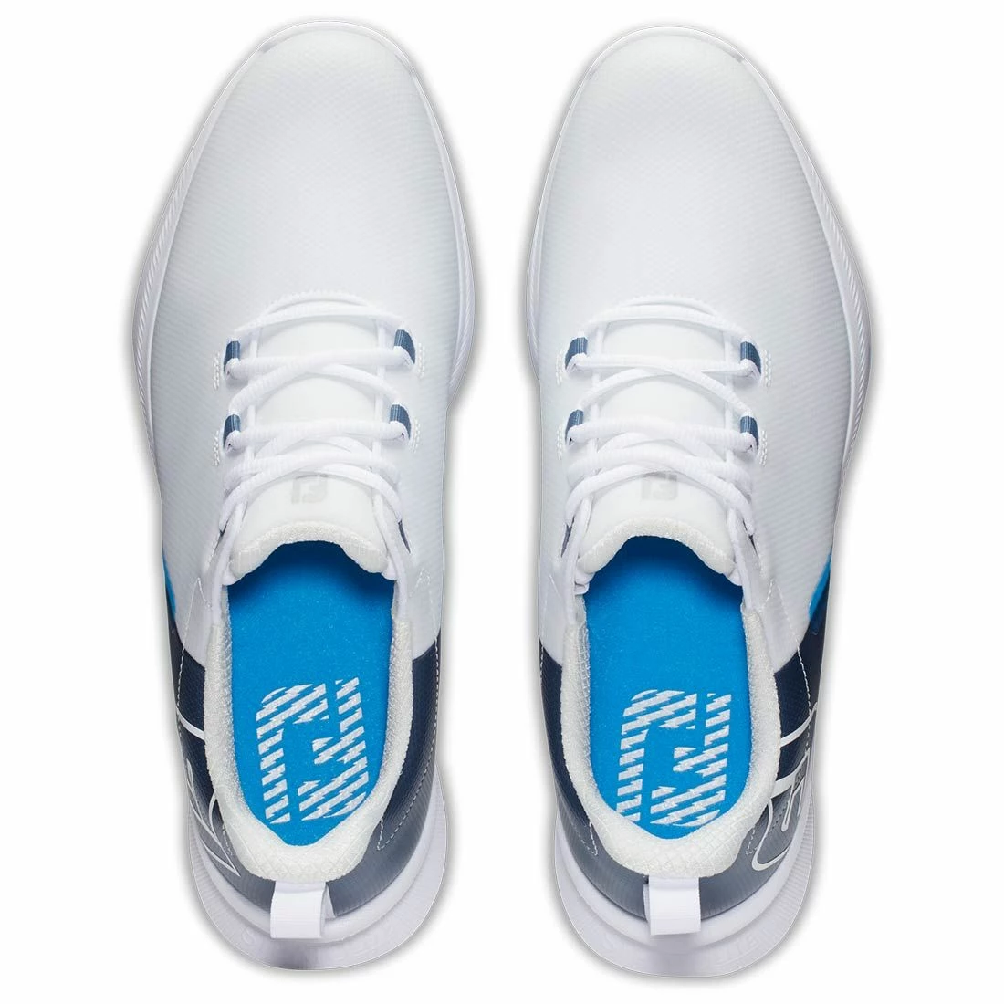 FootJoy Fuel Sport Golf Shoes White/Blue - Image 7