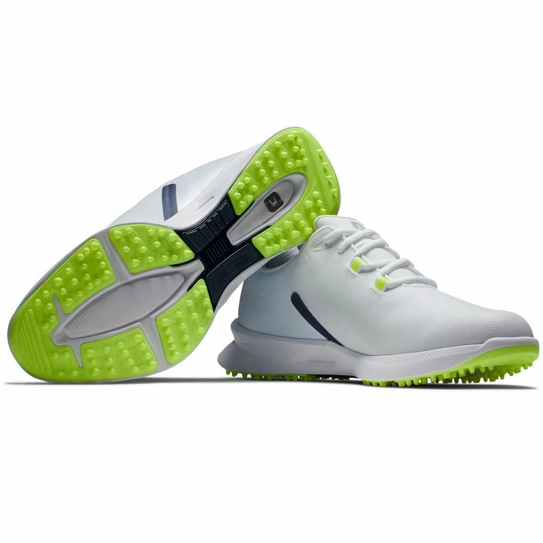 FootJoy Fuel Sport Golf Shoes White/Navy - Image 5
