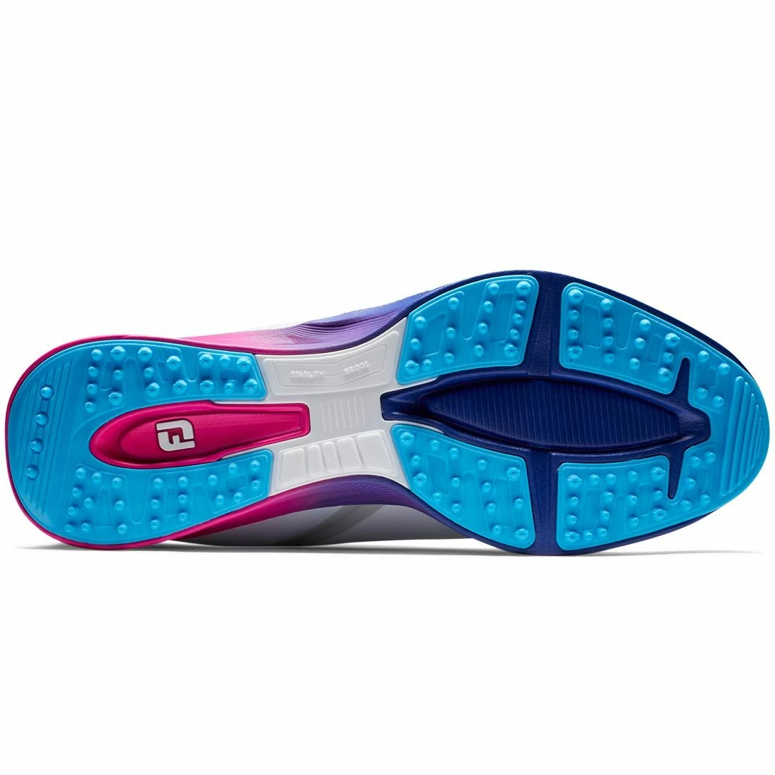 FootJoy Fuel Sport Golf Shoes White/Pink - Image 2