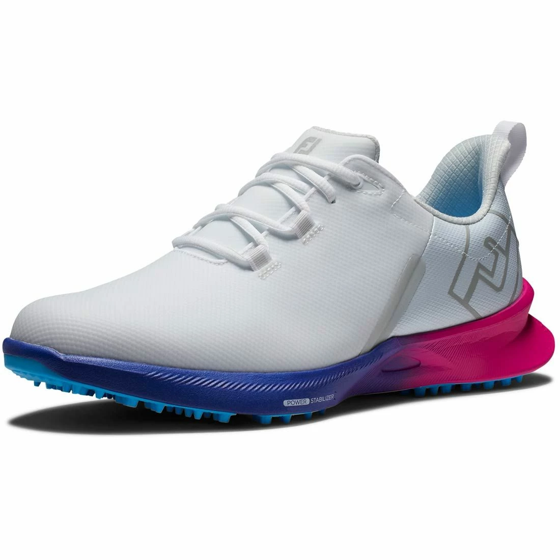 FootJoy Fuel Sport Golf Shoes White/Pink - Image 3