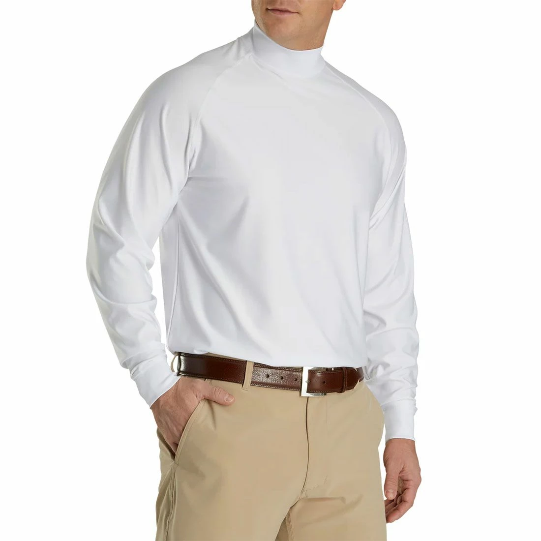 FootJoy Long Sleeve Mock Shirt - Image 2