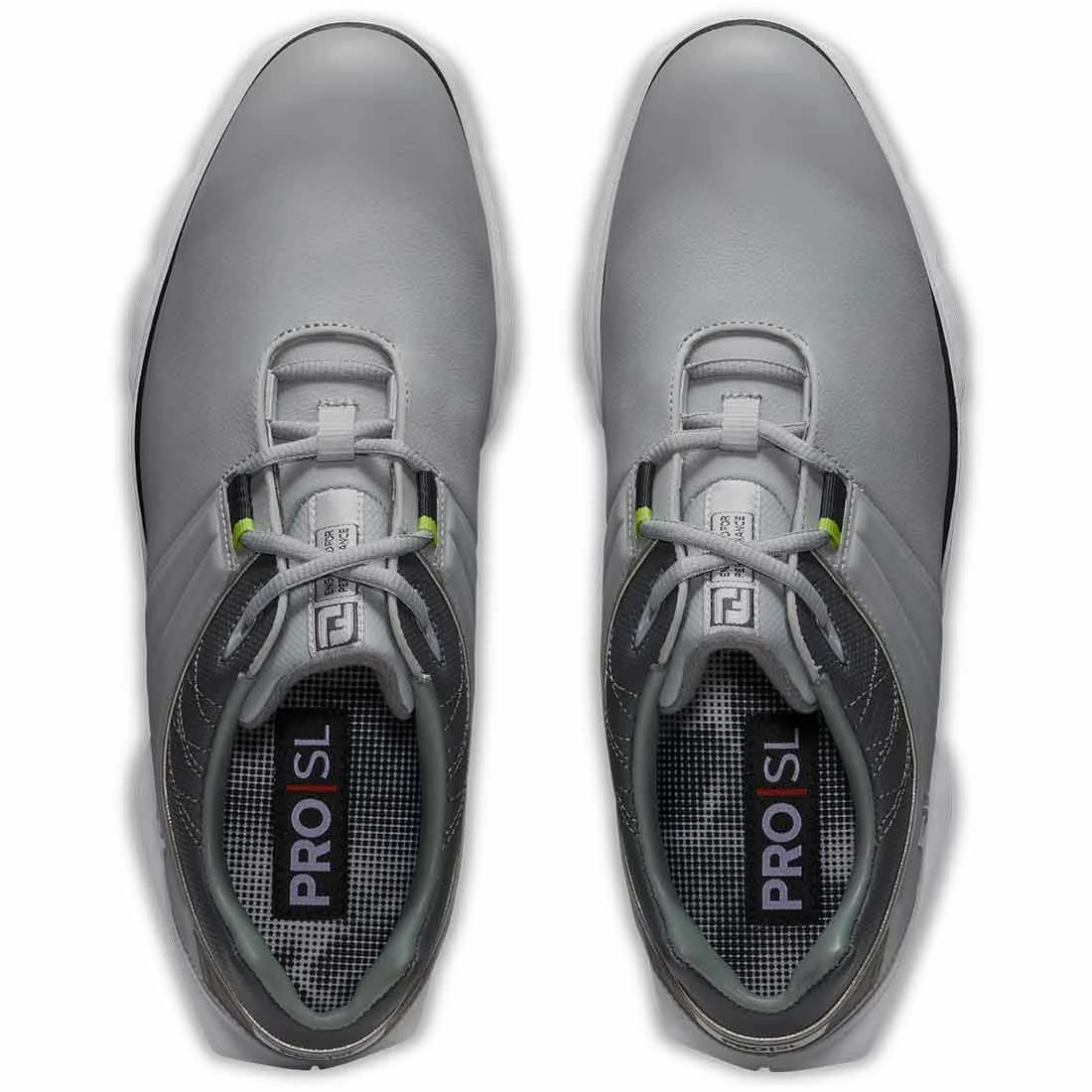 FootJoy Pro SL Golf Shoes Grey/Lime - Image 6
