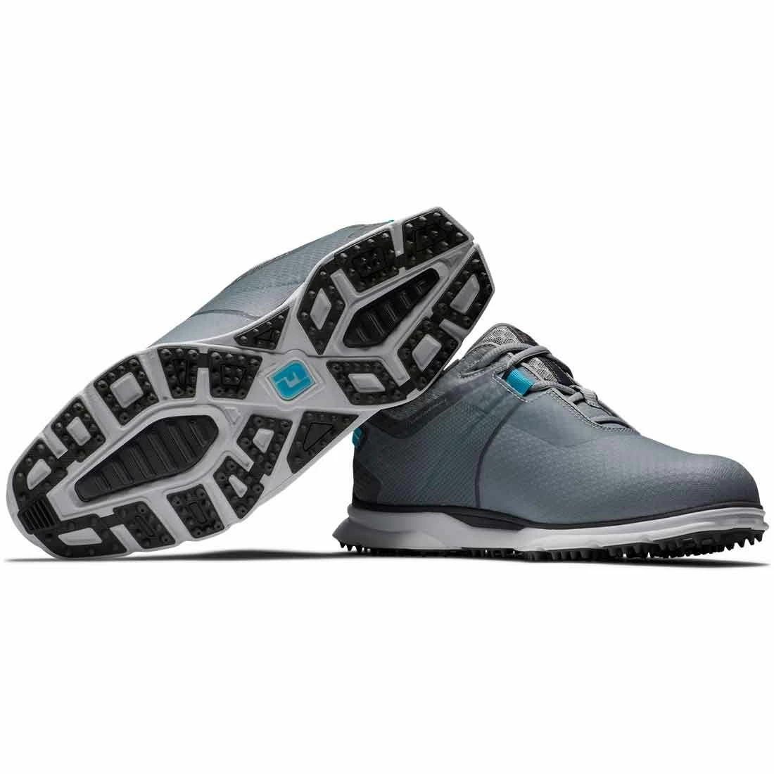 FootJoy Pro SL Sport Golf Shoes Grey/Reef Blue - Image 5