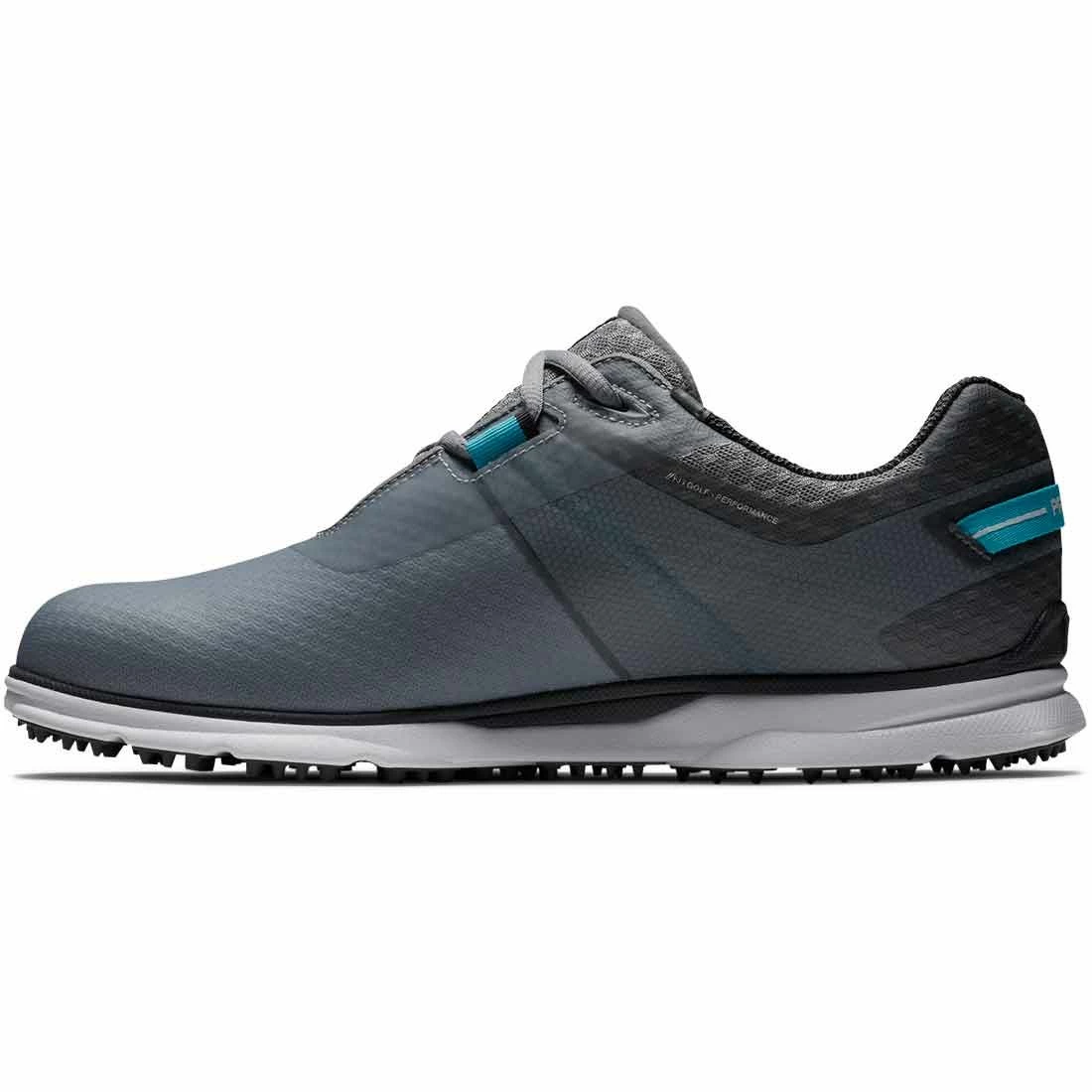 FootJoy Pro SL Sport Golf Shoes Grey/Reef Blue - Image 4
