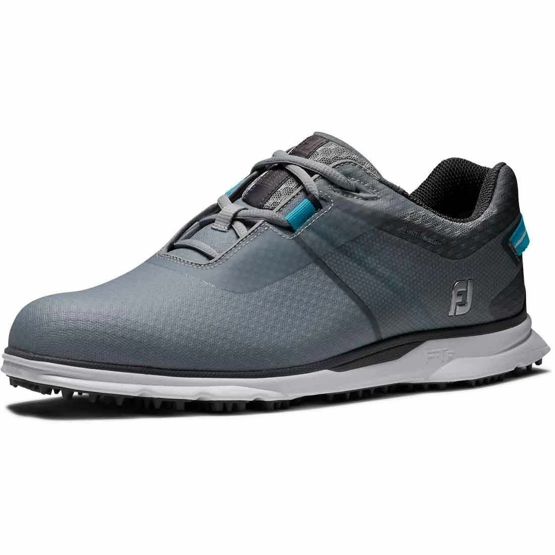 FootJoy Pro SL Sport Golf Shoes Grey/Reef Blue - Image 6