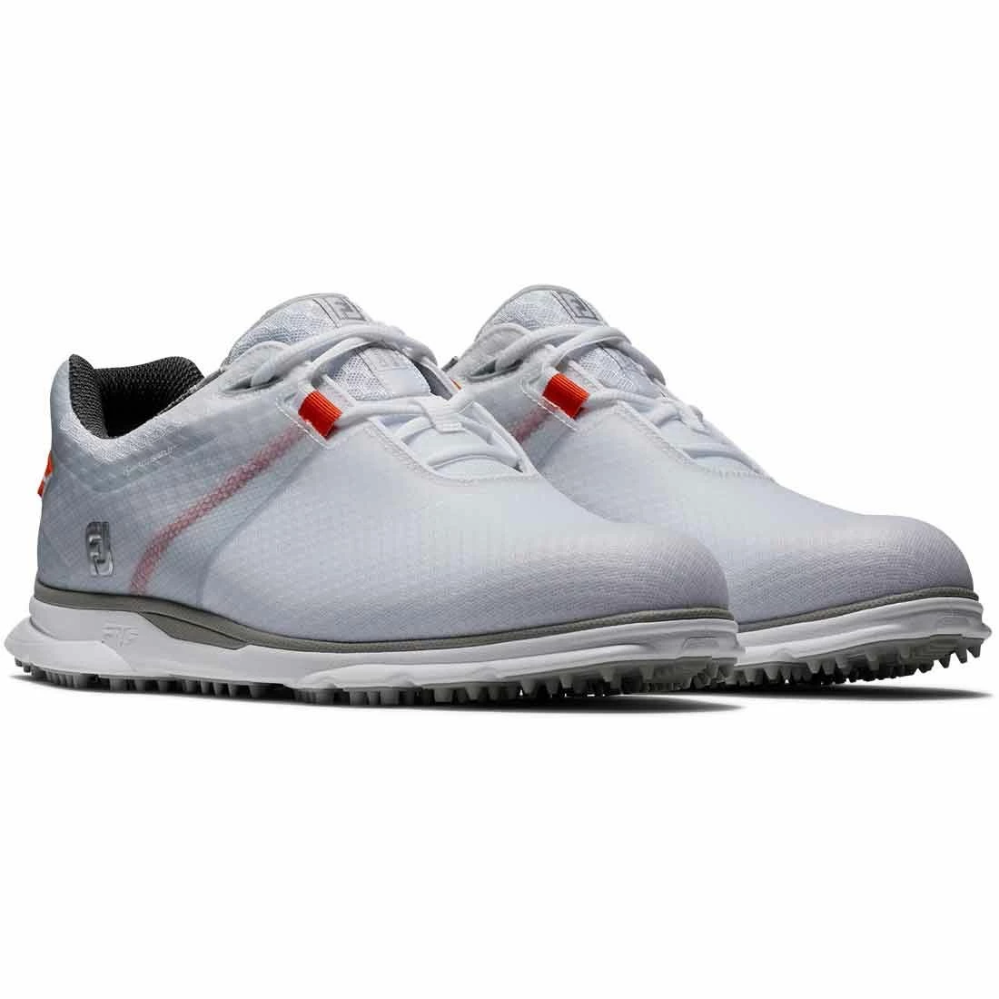 FootJoy Pro SL Sport Golf Shoes White/Orange - Image 3