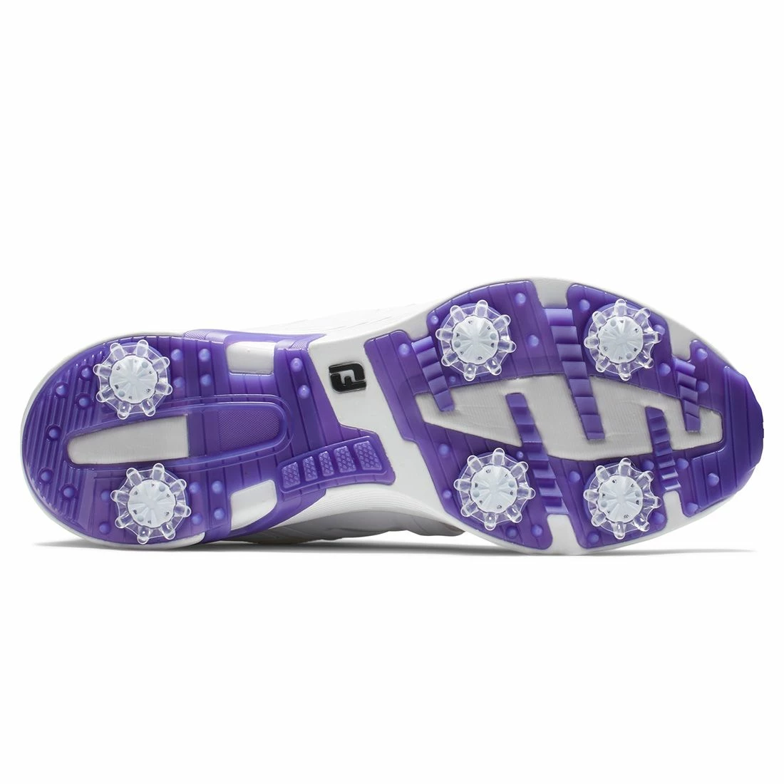 FootJoy Women's HyperFlex Golf Shoes White/Grey - Image 2