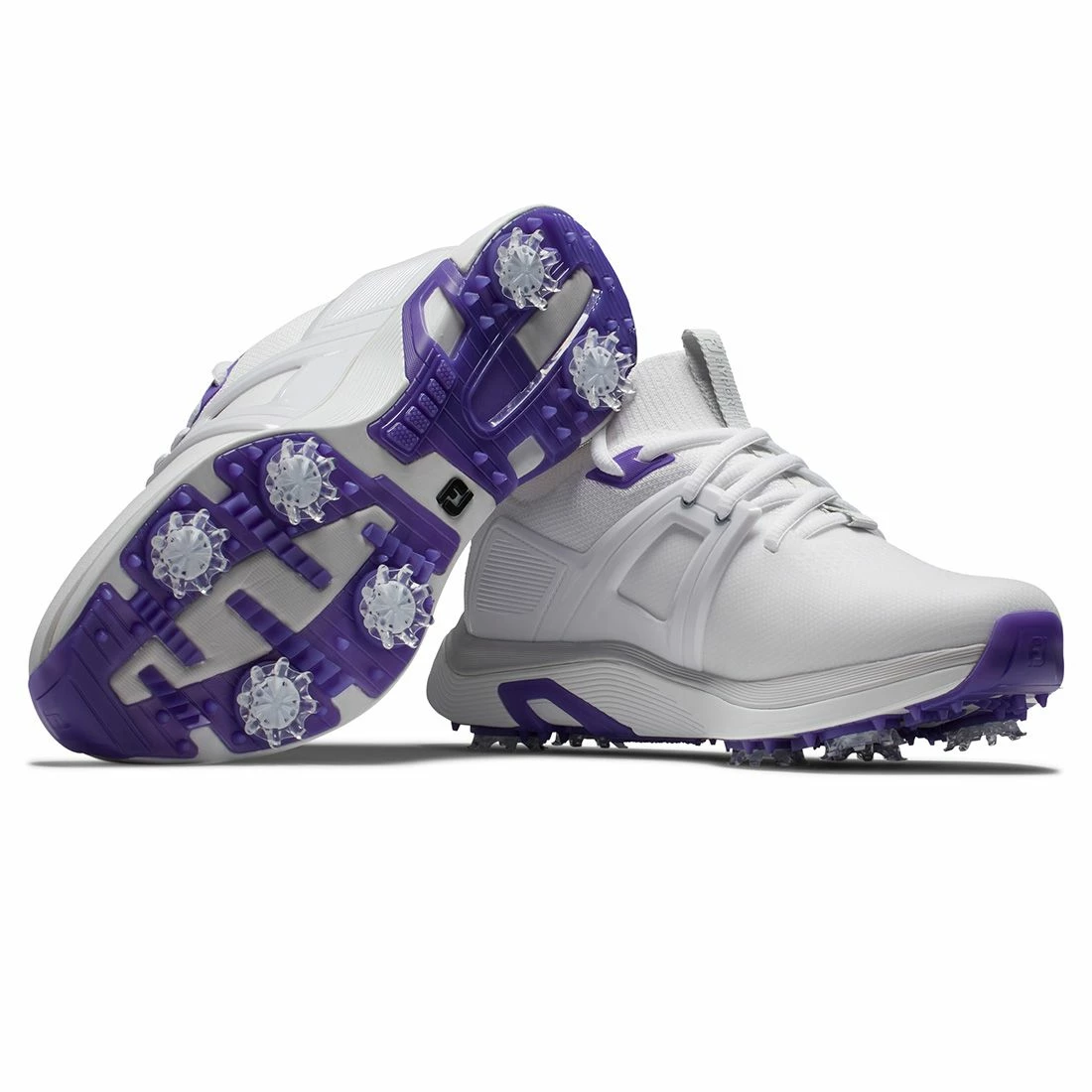 FootJoy Women's HyperFlex Golf Shoes White/Grey - Image 4