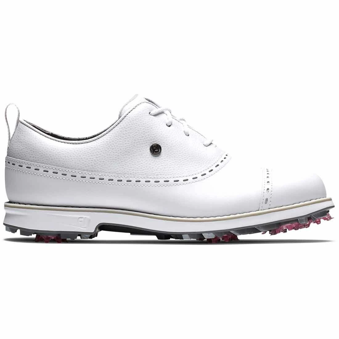 FootJoy Women's Premiere Series Cap Toe Golf Shoes White