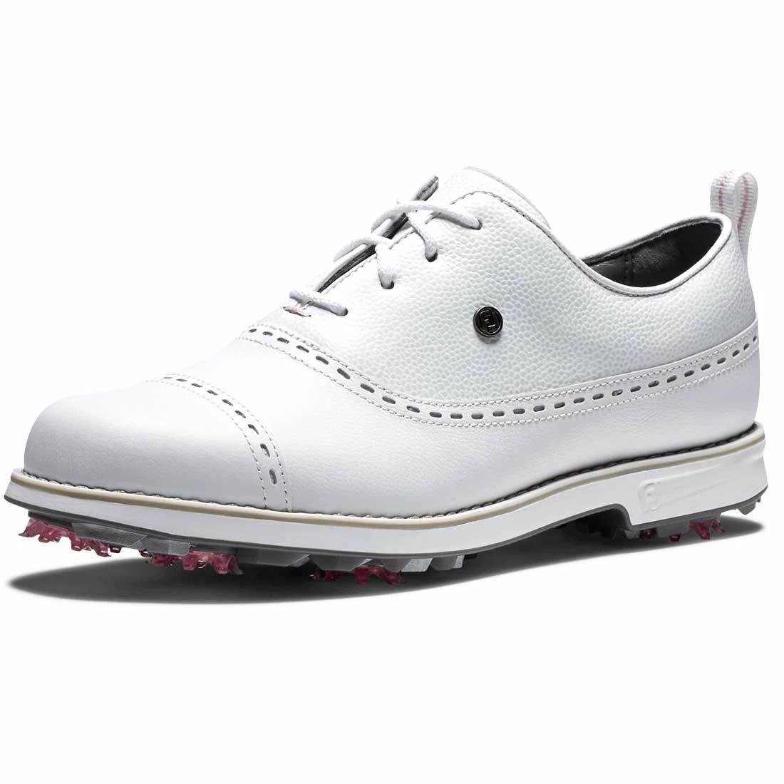 FootJoy Women's Premiere Series Cap Toe Golf Shoes White - Image 6