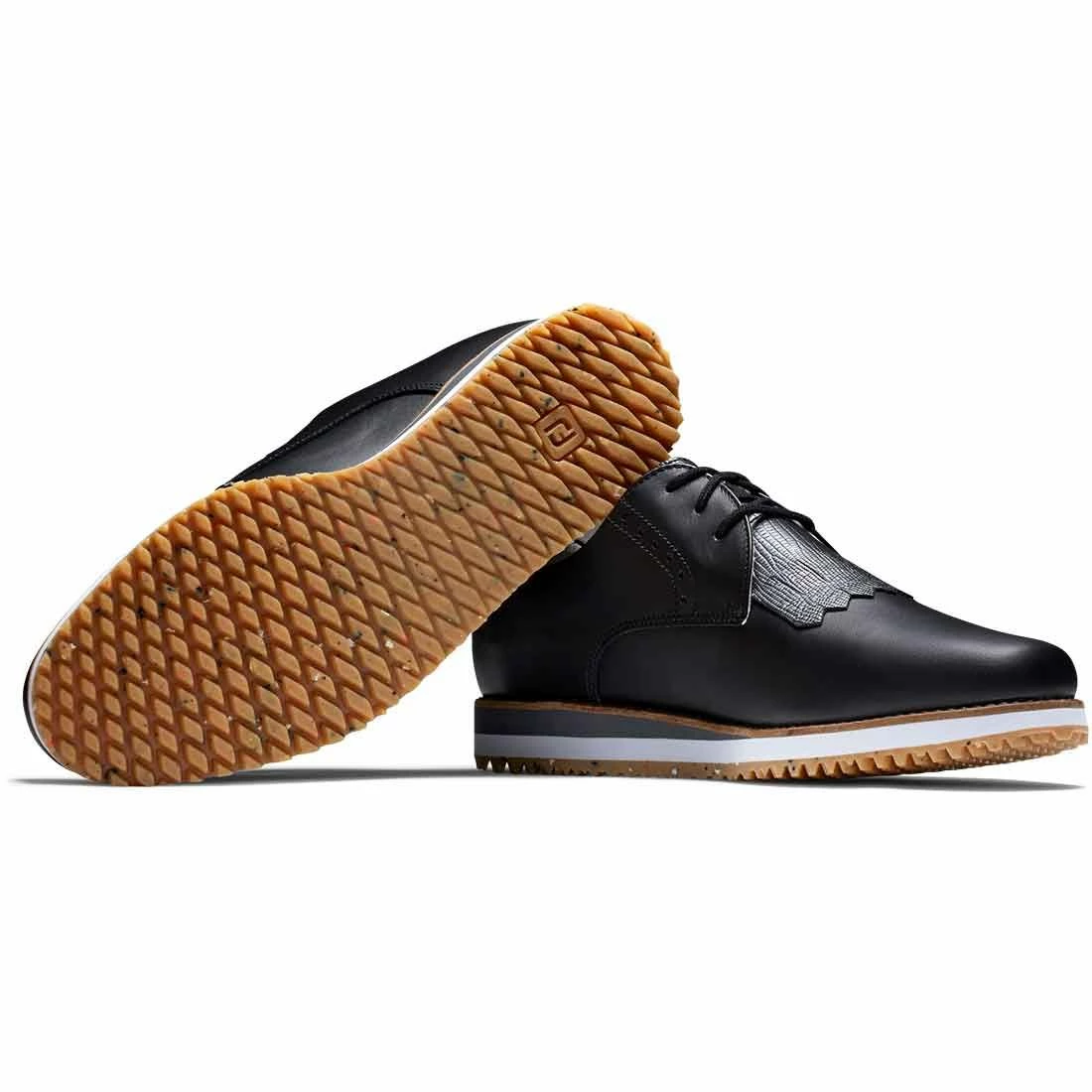 FootJoy Women's Sport Retro Golf Shoes Black/Black - Image 5