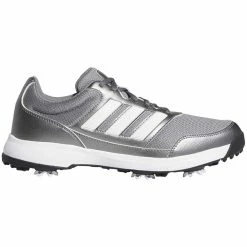 Adidas Tech Response 2.0 Golf Shoes Iron Metallic/White