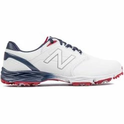New Balance Striker V3 Golf Shoes White/Blue/Red