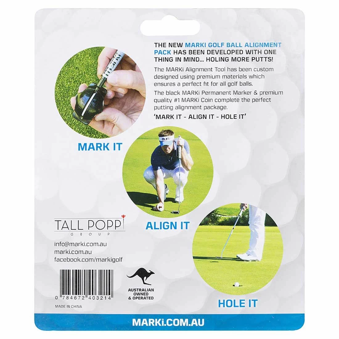 Marki Golf Ball Alignment Pack - Image 2
