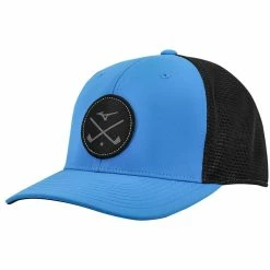 Mizuno Crossed Clubs Mesh Snapback Hat