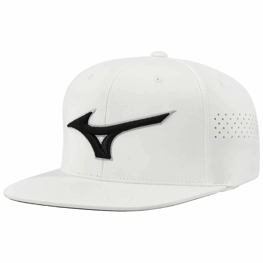 Mizuno Tour Flat Snapback Hat - Image 4