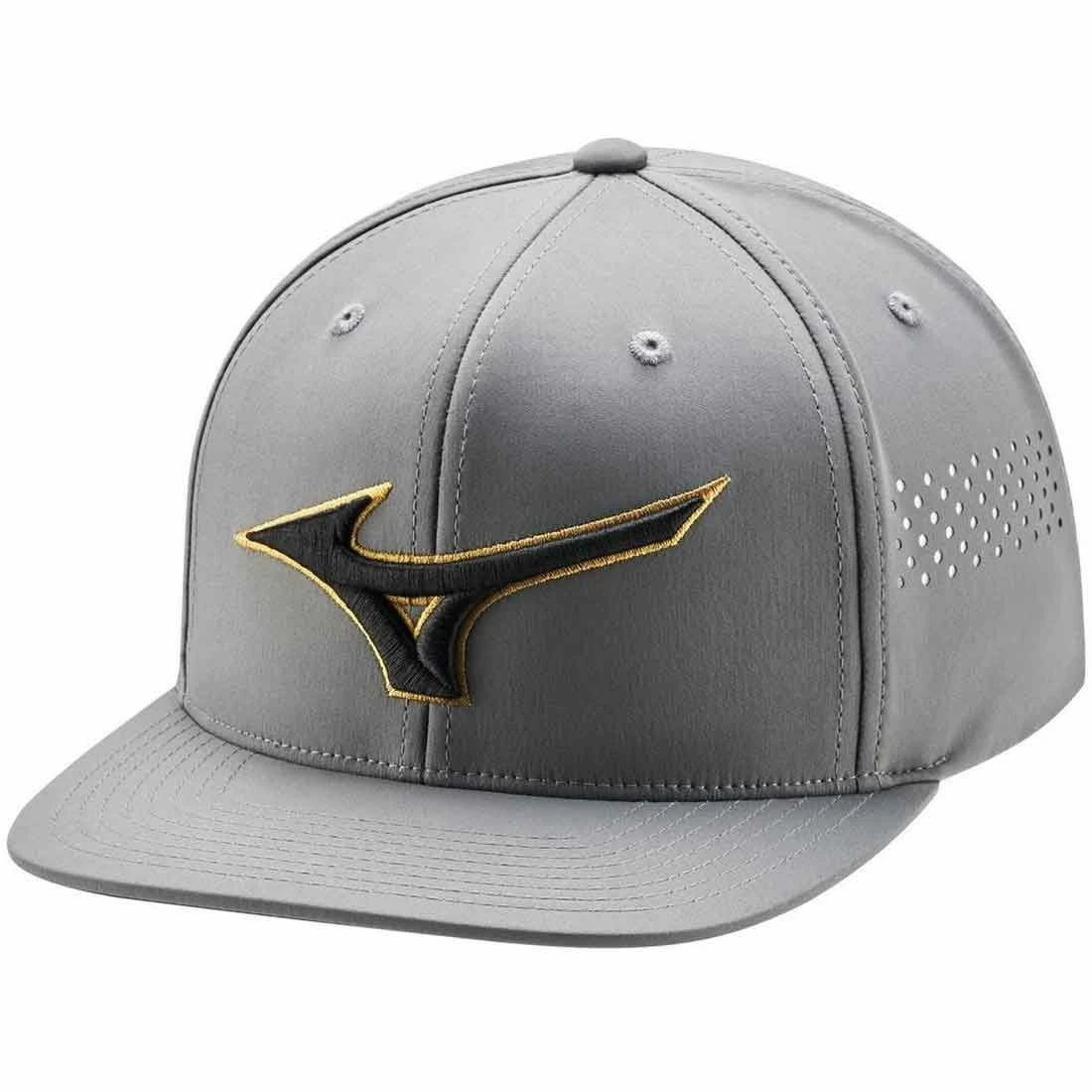 Mizuno Tour Flat Snapback Hat - Image 2
