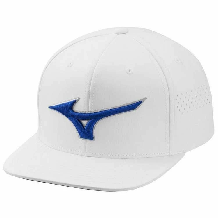 Mizuno Tour Flat Snapback Hat - Image 7