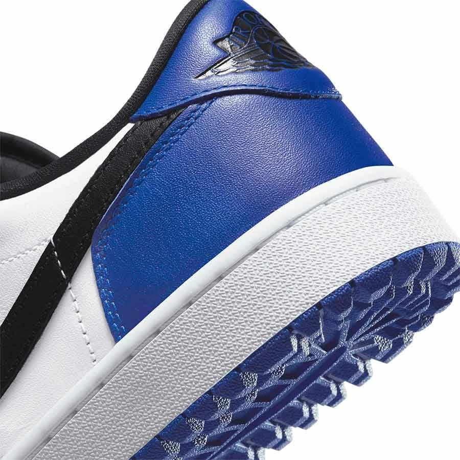 Nike Air Jordan 1 Low G Golf Shoes White/Black/Sport Royal - Image 6