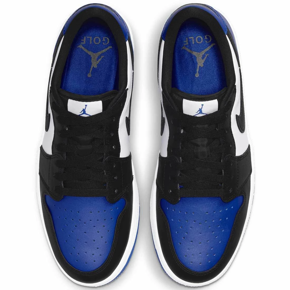 Nike Air Jordan 1 Low G Golf Shoes White/Black/Sport Royal - Image 4