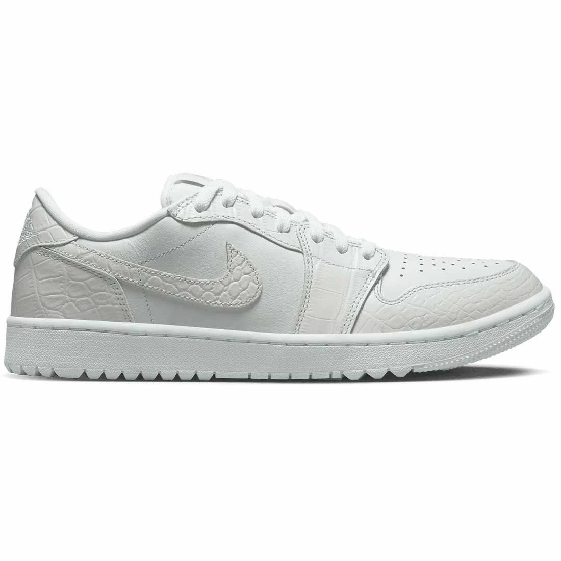 Nike Air Jordan 1 Low G Golf Shoes White/White/Pure Platinum