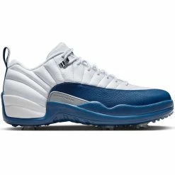 Nike Air Jordan XII Low G Golf Shoes White/French Blue