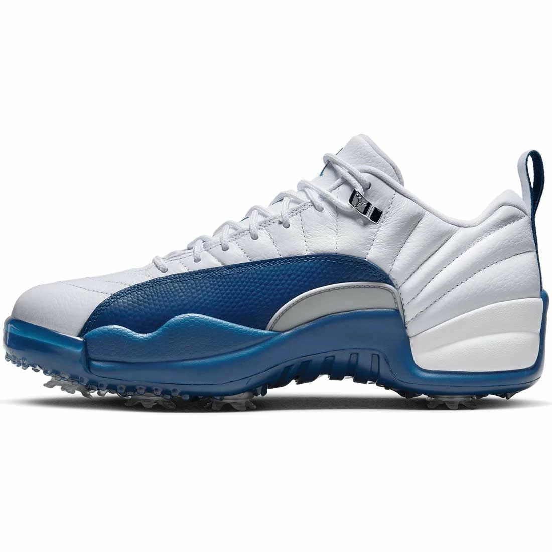 Nike Air Jordan XII Low G Golf Shoes White/French Blue - Image 4