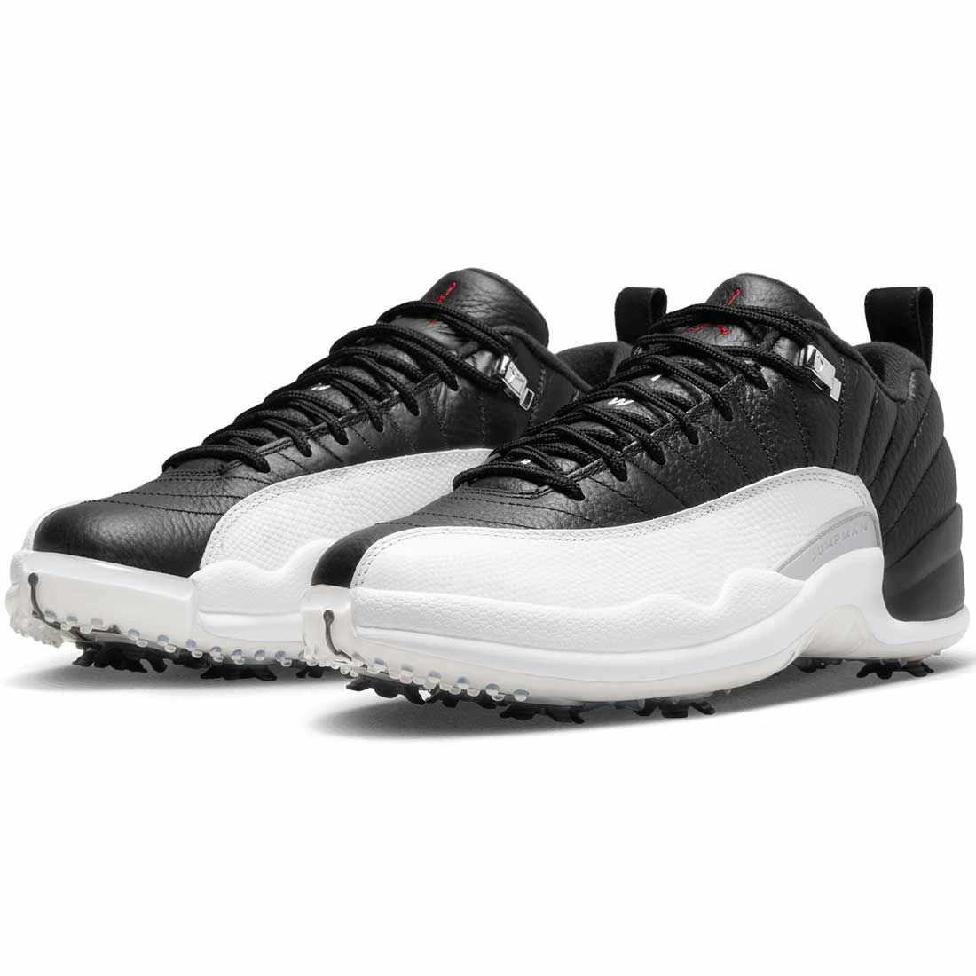 Nike Air Jordan XII Low G Golf Shoes Black/White/Varsity Red - Image 4