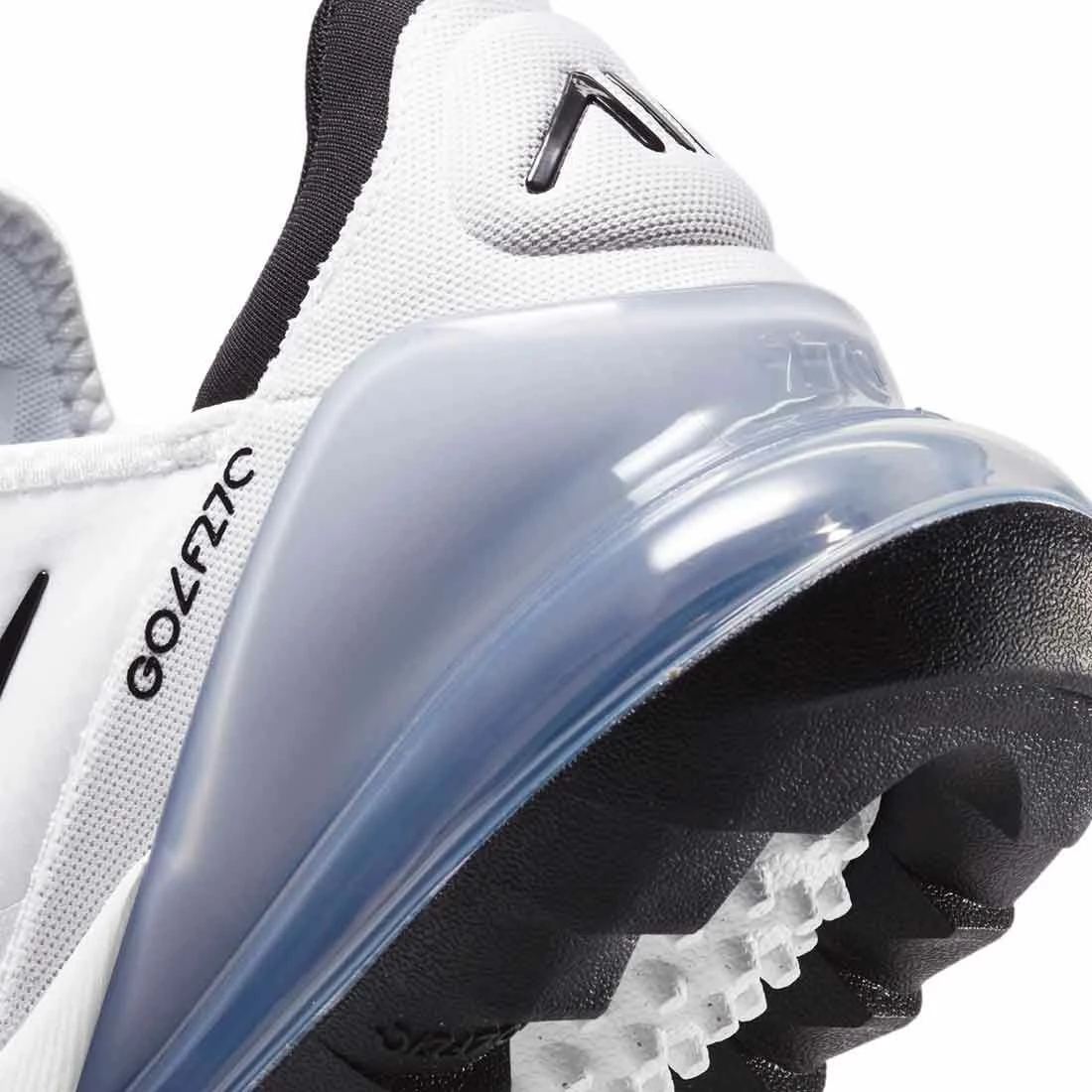 Nike Air Max 270 G Golf Shoes White/Black/Platinum - Image 6