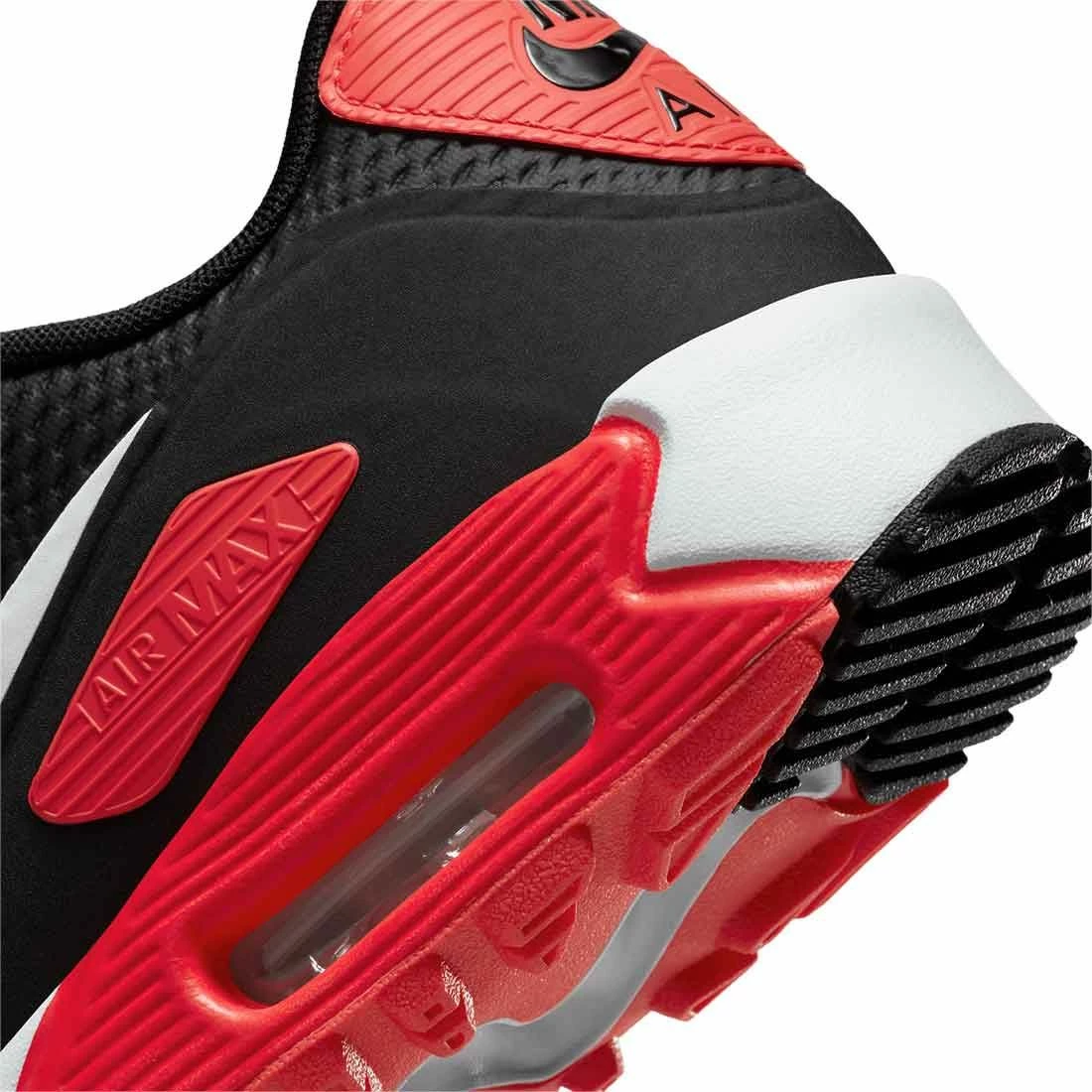 Nike Air Max 90 G Golf Shoes Iron Grey/White/Black/Infared - Image 7