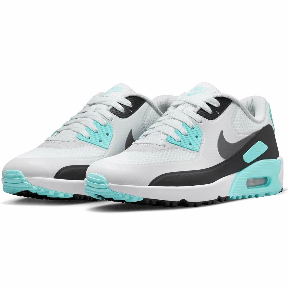 Nike Air Max 90 G Golf Shoes White/Dark Grey/Copa - Image 3