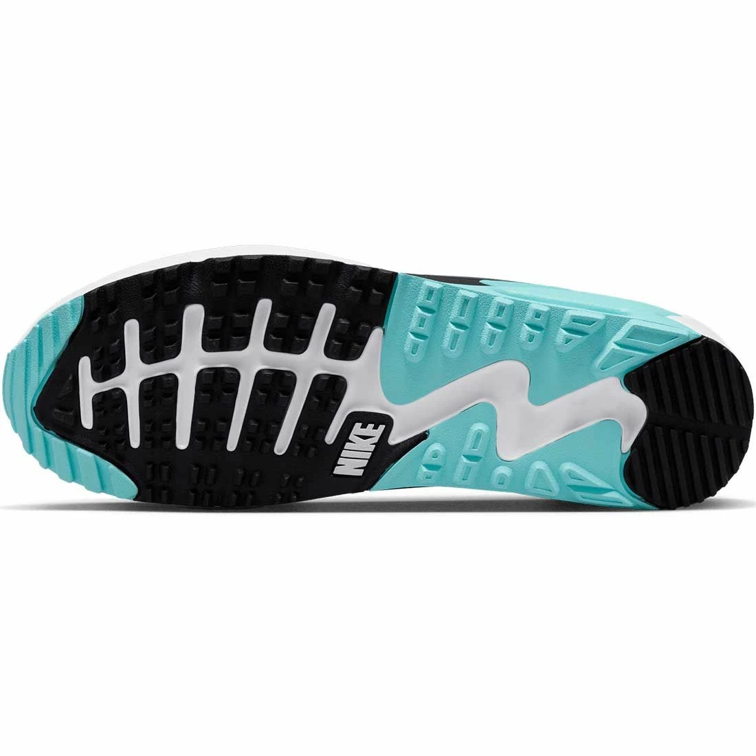 Nike Air Max 90 G Golf Shoes White/Dark Grey/Copa - Image 2