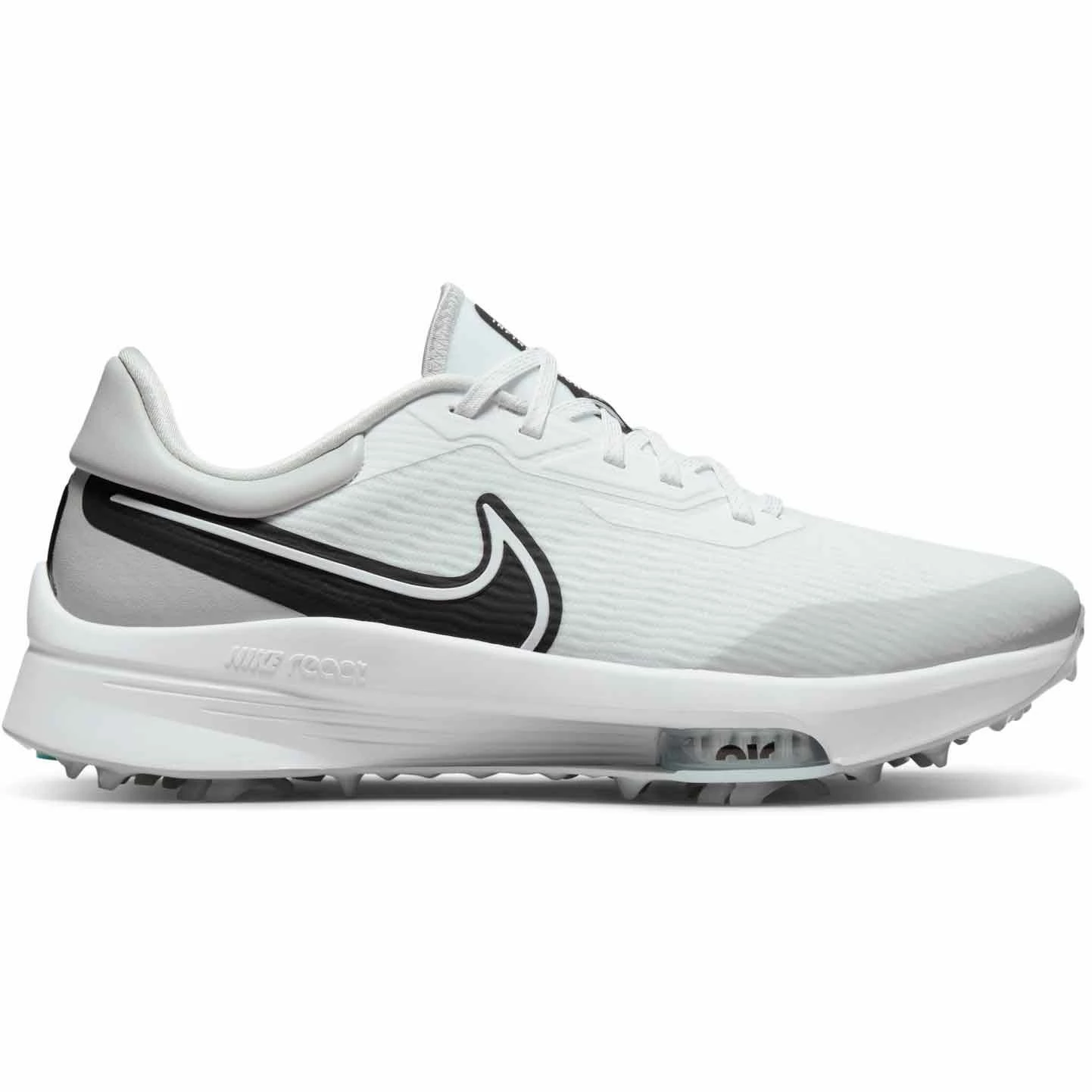 Nike Air Zoom Infinity Tour NEXT% Golf Shoes White/Black/Grey Fog