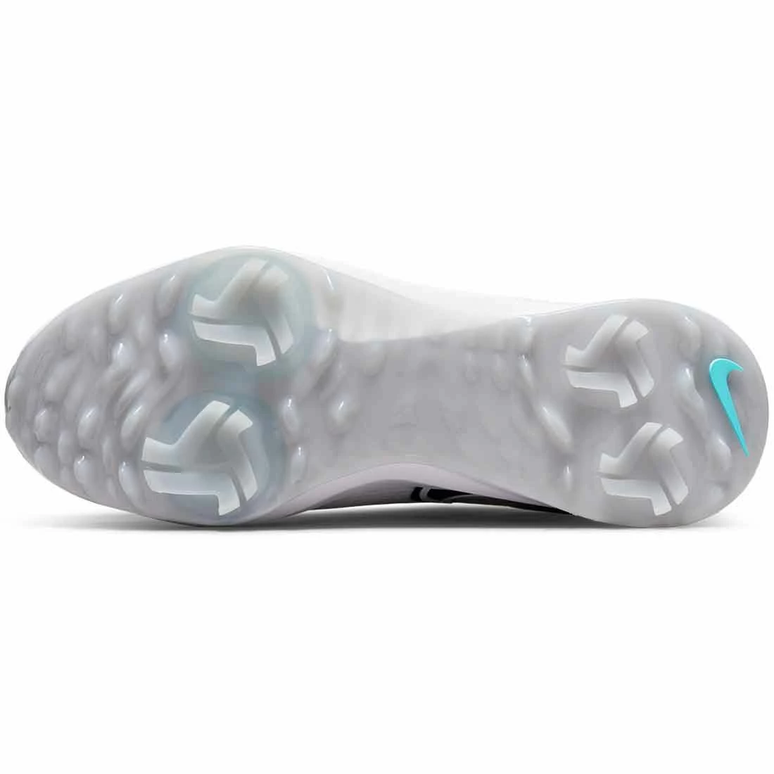 Nike Air Zoom Infinity Tour NEXT% Golf Shoes White/Black/Grey Fog - Image 2