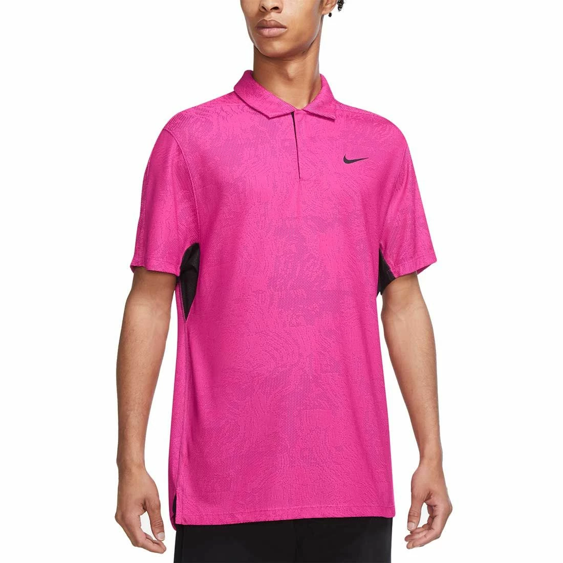 Nike Dri-FIT ADV Tiger Woods Jacquard Colorblock Polo - Image 3