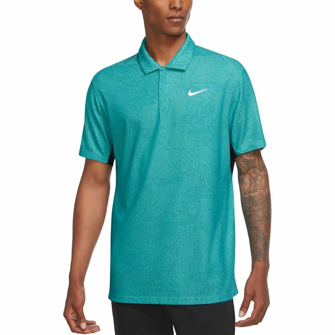 Nike Dri-FIT ADV Tiger Woods Jacquard Colorblock Polo - Image 7